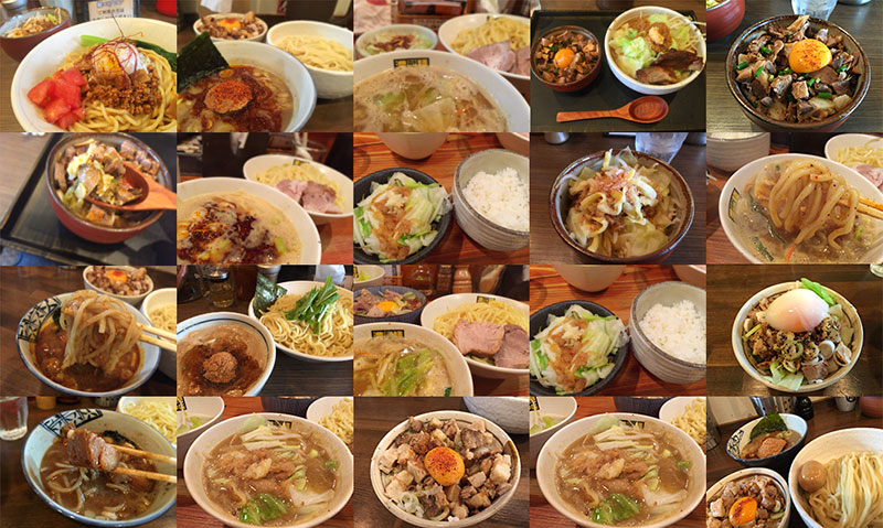 スタンプラリー制覇のために『麺処 井の庄』『濃菜麺 井の庄』『INOSHOW』を食べまくった。